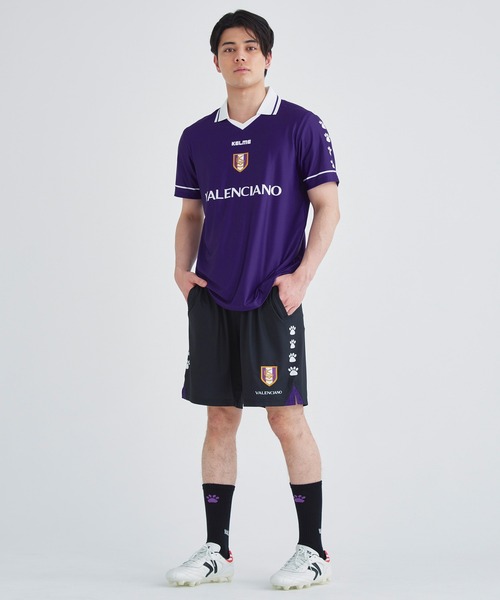 ROOPTOKYO（ループトウキョウ）の「VALENCIANO BY KELME/ バレンシアーノバイケレメ GALA SOCCER TOP 半袖シャツ ゲームシャツ プラシャツ（Tシャツ/カットソー・メンズ・パープル/ネイビー・XL/M/L）」の14枚目の写真