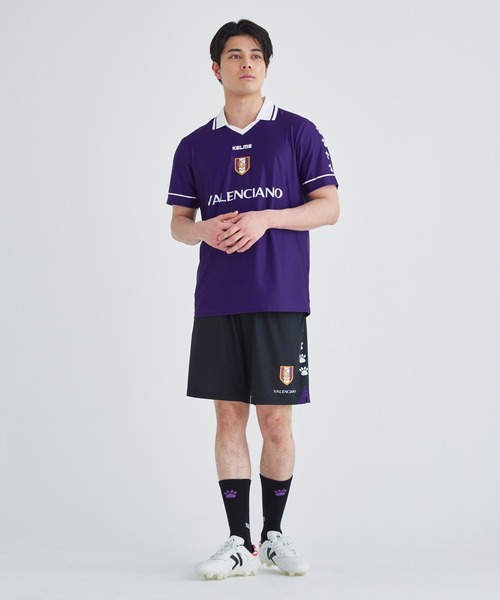 ROOPTOKYO（ループトウキョウ）の「VALENCIANO BY KELME/ バレンシアーノバイケレメ GALA SOCCER TOP 半袖シャツ ゲームシャツ プラシャツ（Tシャツ/カットソー・メンズ・パープル/ネイビー・XL/M/L）」の13枚目の写真