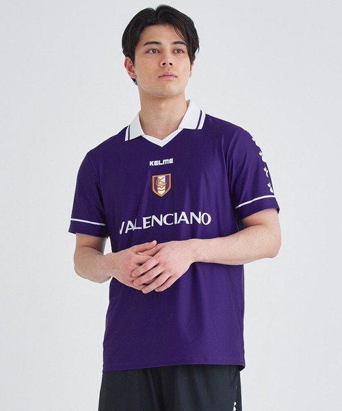ROOPTOKYO（ループトウキョウ）の「VALENCIANO BY KELME/ バレンシアーノバイケレメ GALA SOCCER TOP 半袖シャツ ゲームシャツ プラシャツ（Tシャツ/カットソー・メンズ・パープル/ネイビー・XL/M/L）」の15枚目の写真