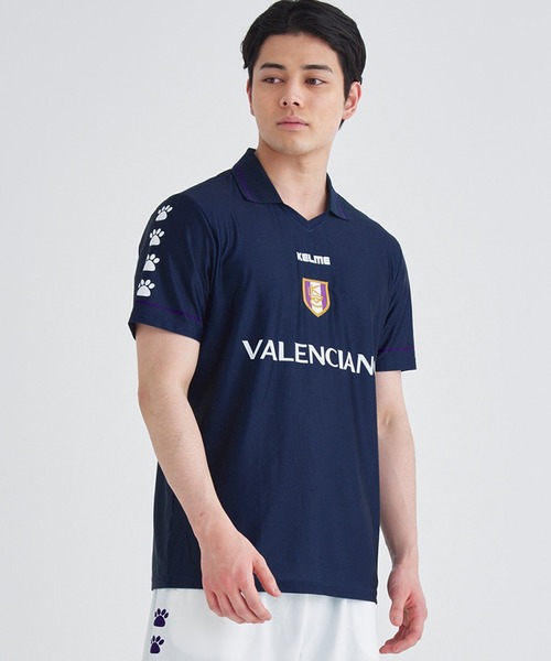 ROOPTOKYO（ループトウキョウ）の「VALENCIANO BY KELME/ バレンシアーノバイケレメ GALA SOCCER TOP 半袖シャツ ゲームシャツ プラシャツ（Tシャツ/カットソー・メンズ・パープル/ネイビー・XL/M/L）」の19枚目の写真