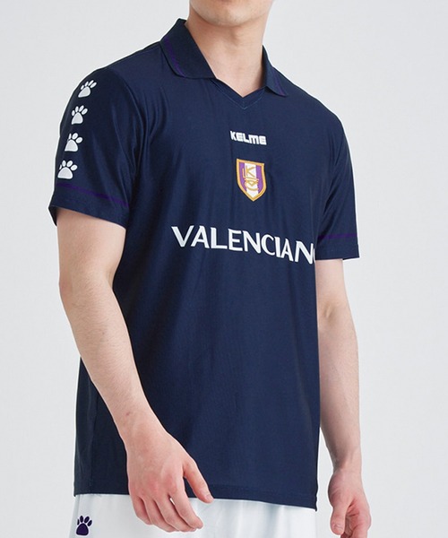 ROOPTOKYO（ループトウキョウ）の「VALENCIANO BY KELME/ バレンシアーノバイケレメ GALA SOCCER TOP 半袖シャツ ゲームシャツ プラシャツ（Tシャツ/カットソー・メンズ・パープル/ネイビー・XL/M/L）」の22枚目の写真