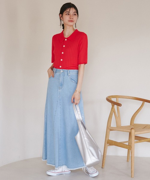 ROPE' PICNIC（ロペピクニック）の「【3サイズ展開】セミフレアロング