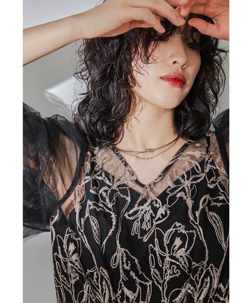 メタルチョーカーネックレス 2連 レイヤード シルバー ゴールド 結婚式 お呼ばれ 成人式 フォーマル アクセサリー（ネックレス）｜niana（ニアナ） wif.tv