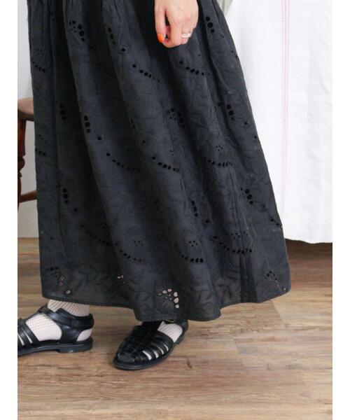 Samansa Mos2（サマンサ モスモス）の「カットワーク刺繍切替