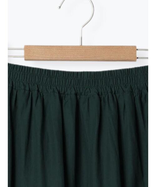 Samansa Mos2（サマンサ モスモス）の「カットワーク刺繍切替スカート（スカート・レディース・ブラック/オフホワイト/グリーン・F）」の19枚目の写真