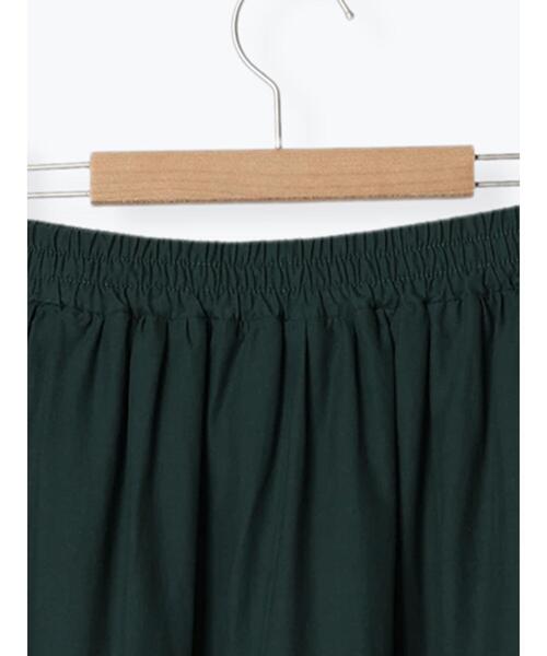 Samansa Mos2（サマンサ モスモス）の「カットワーク刺繍切替スカート（スカート・レディース・ブラック/オフホワイト/グリーン・F）」の16枚目の写真