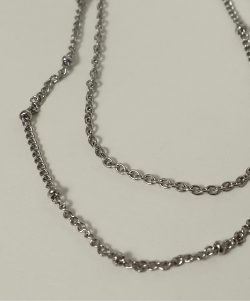 ORLEAN（オルレアン）の「金属アレルギー対応 ダブルラインアンクレット サージカルステンレス（アンクレット・レディース・シルバー/ゴールド・フリー）」の3枚目の写真