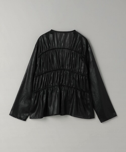 BEAUTY&YOUTH UNITED ARROWS(ビューティーアンドユースユナイテッドアローズ)の「シャーリング リボン シャツ(シャツ/ブラウス・レディース・ブラック/ベージュ・FREE)」の21枚目の写真
