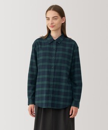 無印良品 | 婦人　両面起毛フランネル　レギュラーカラー長袖シャツ(シャツ/ブラウス)