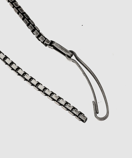 Werkstatt Munchen( ワークスタッドミュンヘン)の「bracelet snaplink box chain(ブレスレット・メンズ・シルバー・S)」の4枚目の写真