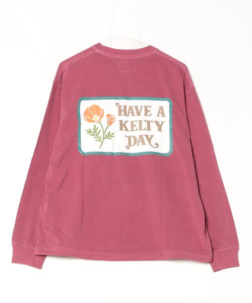 KELTY(ケルティ)の「ヴィンテージ ワッペンデザイン L/S ティーシャツ(Tシャツ/カットソー・レディース・レッド/ブラック/アイボリー・M/L)」の8枚目の写真