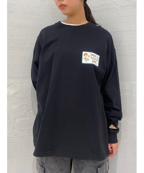 KELTY(ケルティ)の「ヴィンテージ ワッペンデザイン L/S ティーシャツ(Tシャツ/カットソー・レディース・レッド/ブラック/アイボリー・M/L)」の14枚目の写真