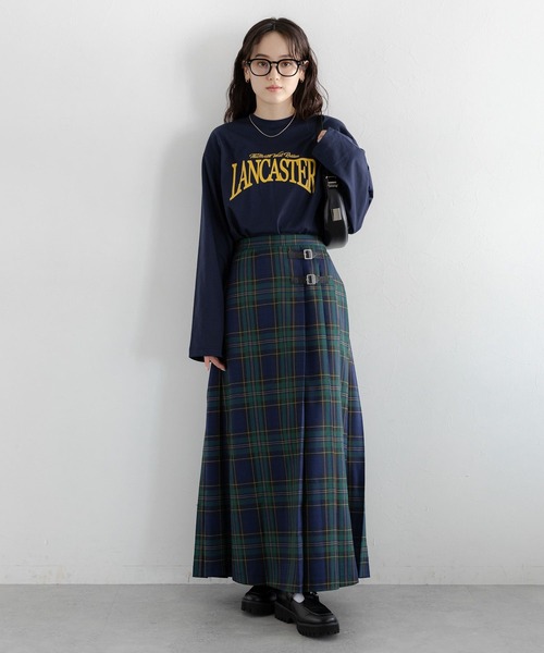 RAGEBLUE（レイジブルー）の「フロントプリント/グラフィックロンT（Tシャツ/カットソー・レディース・ブラック/ホワイト/ベージュ/ネイビー/ブラック系1/ブルー系1/ホワイト系1/ネイビー系1・FREE）」の20枚目の写真