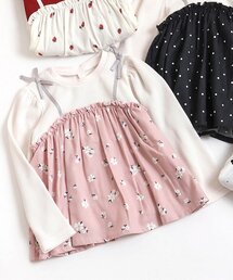 apres les cours | ワッフルドッキングフレアTシャツ(Tシャツ/カットソー)
