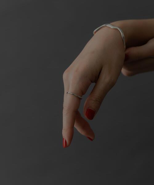 SMELLY（スメリー）の「SMELLY so’　square thin ring（リング・レディース・シルバー・11）」の12枚目の写真