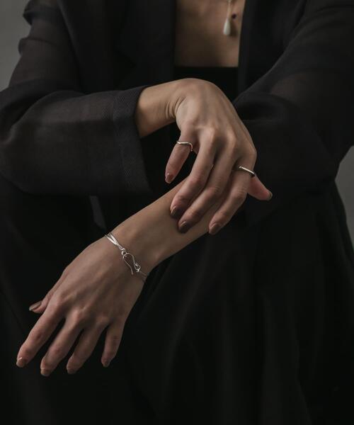 SMELLY（スメリー）の「SMELLY so’　square thin ring（リング・レディース・シルバー・11）」の6枚目の写真