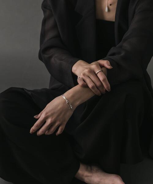 SMELLY（スメリー）の「SMELLY so’　square thin ring（リング・レディース・シルバー・11）」の8枚目の写真