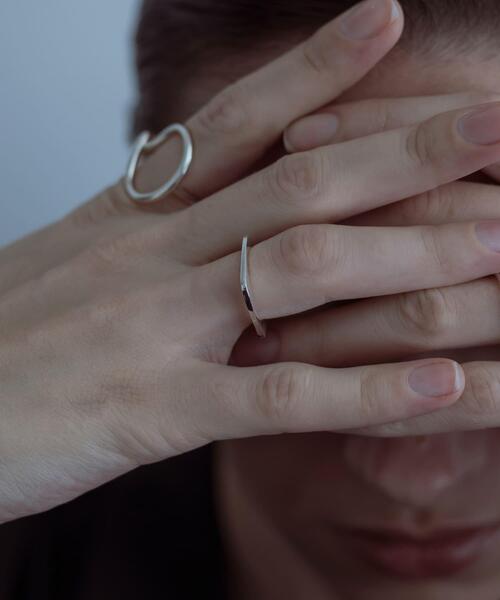 SMELLY（スメリー）の「SMELLY so’　square thin ring（リング・レディース・シルバー・11）」の9枚目の写真