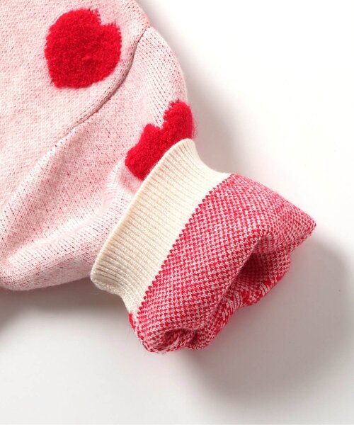 BREEZE（ブリーズ）の「総柄ジャガードカーディガン（カーディガン/ボレロ・キッズ・アイボリー/ブルー/チャコール・70/80）」の20枚目の写真