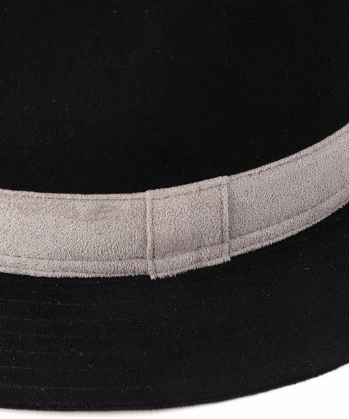 NICOLE CLUB FOR MEN（ニコルクラブフォーメン）の「スウェードハット（ハット・メンズ・ブラック/トップグレー/モカ・FREE）」の5枚目の写真