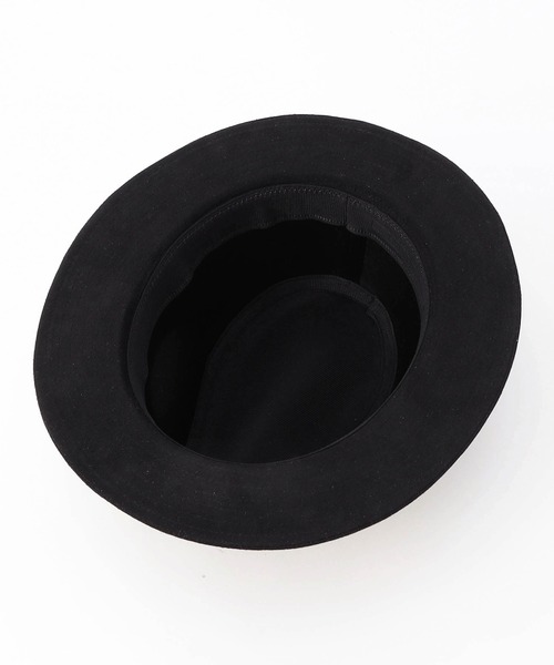 NICOLE CLUB FOR MEN（ニコルクラブフォーメン）の「スウェードハット（ハット・メンズ・ブラック/トップグレー/モカ・FREE）」の6枚目の写真