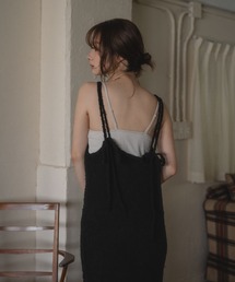 mideal | iline knit camisole onepiece / アイラインニットキャミワンピース(ワンピース)