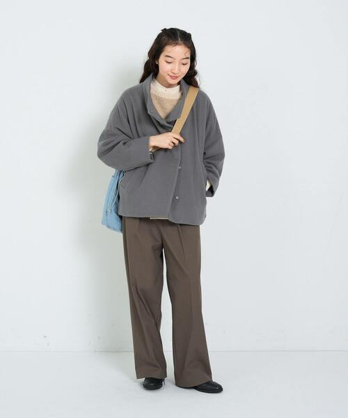 conges payes ADIEU TRISTESSE（コンジェ ペイエ アデュートリステス）の「中綿ボリュームショルダーバッグ（ショルダーバッグ・レディース・ライトベージュ/ライトブルー・FREE）」の20枚目の写真