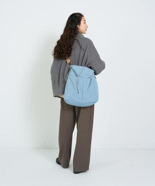 conges payes ADIEU TRISTESSE（コンジェ ペイエ アデュートリステス）の「中綿ボリュームショルダーバッグ（ショルダーバッグ・レディース・ライトベージュ/ライトブルー・FREE）」の21枚目の写真