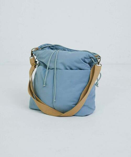 conges payes ADIEU TRISTESSE（コンジェ ペイエ アデュートリステス）の「中綿ボリュームショルダーバッグ（ショルダーバッグ・レディース・ライトベージュ/ライトブルー・FREE）」の10枚目の写真