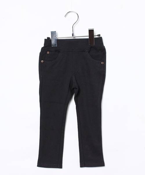 RUGGEDWORKS（ラゲッドワークス）の「ニットカルゼスキニーロングパンツ(80～140㎝)（その他パンツ・キッズ・カーキ/ピンク/ネイビー/パープル/ダークグレー/マスタード/グレー/ブルー/ローズ・80ｃｍ/130cm/100cm/120cm/110cm/90cm/140cm）」の3枚目の写真