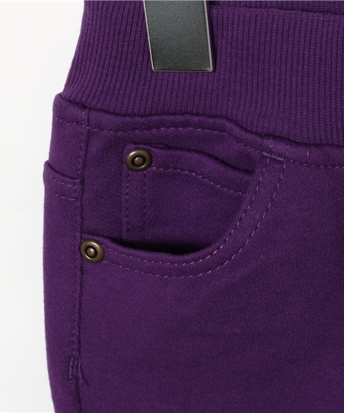 RUGGEDWORKS（ラゲッドワークス）の「ニットカルゼスキニーロングパンツ(80～140㎝)（その他パンツ・キッズ・カーキ/ピンク/ネイビー/パープル/ダークグレー/マスタード/グレー/ブルー/ローズ・80ｃｍ/130cm/100cm/120cm/110cm/90cm/140cm）」の12枚目の写真