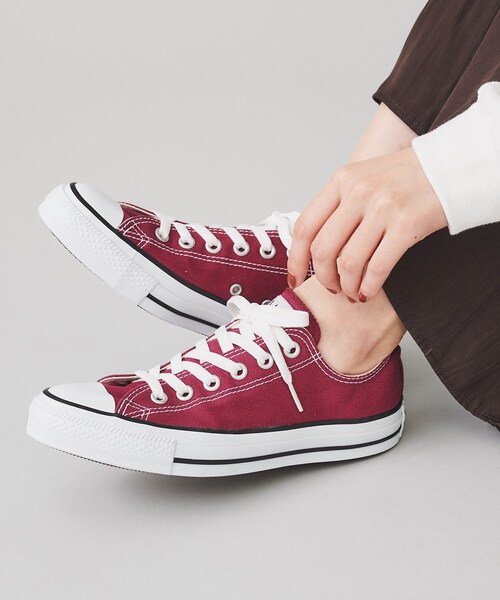 CONVERSE(コンバース)の「【CONVERSE】キャンバス オールスターOX(スニーカー・レディース・ボルドー・25/35/45)」の5枚目の写真