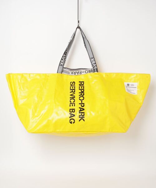 TATRAS CONCEPT STORE(タトラスコンセプトストア)の「REPRO PARK(リプロパーク) Large tote Bag(トートバッグ・レディース・アイボリー/ブラック/イエロー/オレンジ/パープル/ネイビー/グリーン/ホワイト・L)」の7枚目の写真