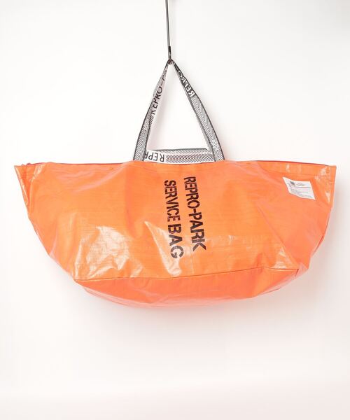 TATRAS CONCEPT STORE(タトラスコンセプトストア)の「REPRO PARK(リプロパーク) Large tote Bag(トートバッグ・レディース・アイボリー/ブラック/イエロー/オレンジ/パープル/ネイビー/グリーン/ホワイト・L)」の8枚目の写真