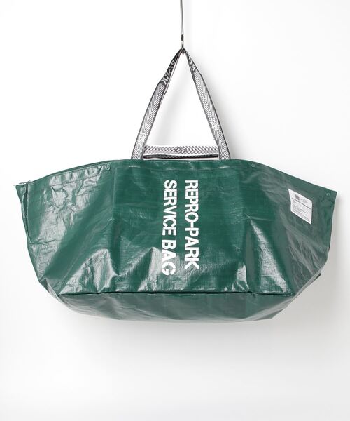 TATRAS CONCEPT STORE(タトラスコンセプトストア)の「REPRO PARK(リプロパーク) Large tote Bag(トートバッグ・レディース・アイボリー/ブラック/イエロー/オレンジ/パープル/ネイビー/グリーン/ホワイト・L)」の4枚目の写真