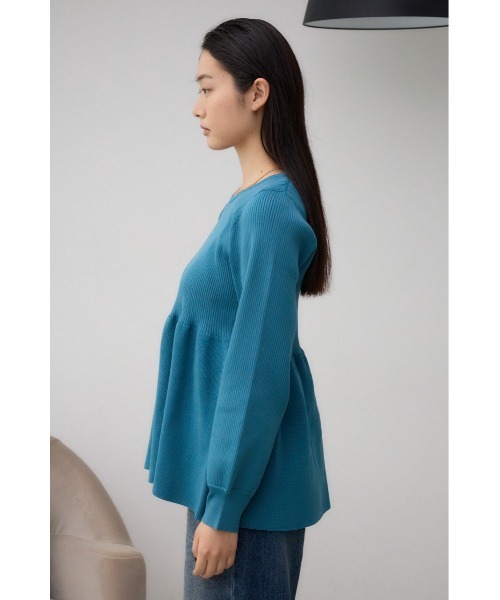 セール】ペプラムニットトップス（ニット/セーター）｜AZUL BY MOUSSY