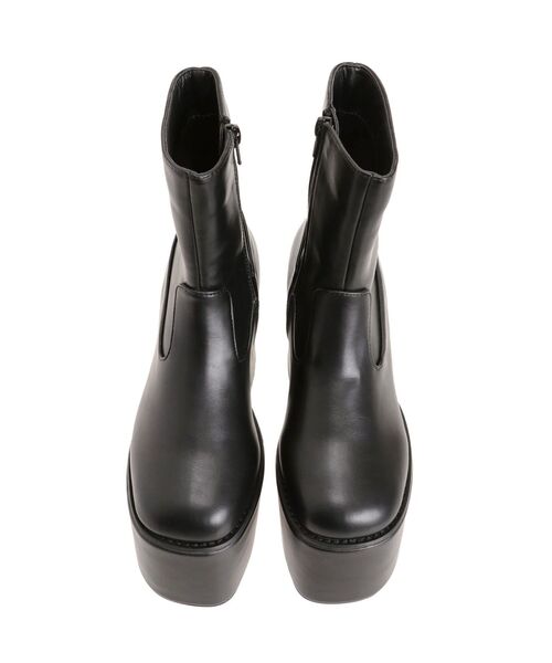 デザインステッチスクエアブーツ（ブーツ）｜MURUA（ムルーア）