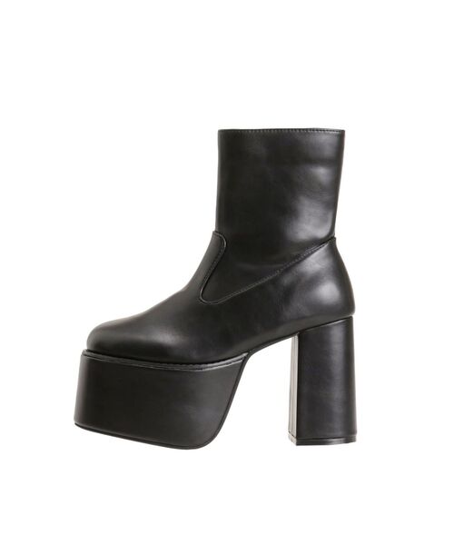 デザインステッチスクエアブーツ（ブーツ）｜MURUA（ムルーア）