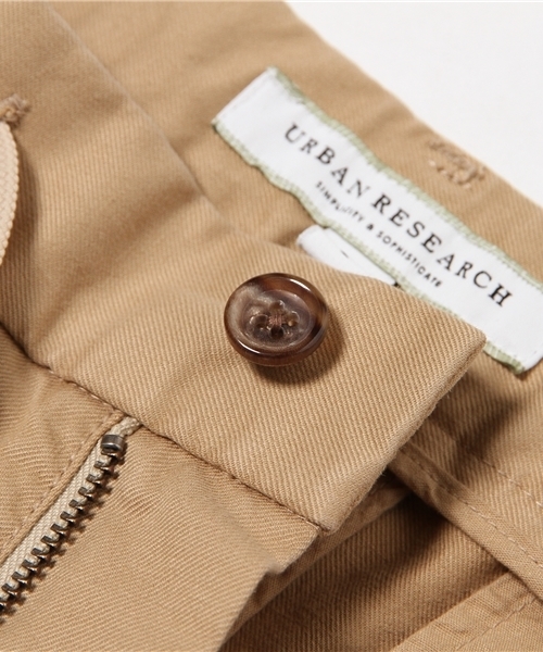 URBAN RESEARCH（アーバンリサーチ）の「UR 製品染めタックパンツ（その他パンツ・メンズ・カーキ/ベージュ/ネイビー・LARGE/MEDIUM）」の16枚目の写真