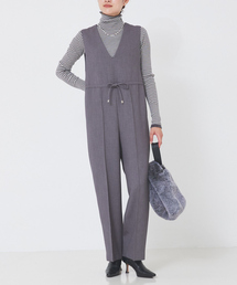 qualite | ダブルクロスドロストオールインワン(つなぎ/オールインワン)