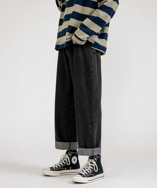 INTERPLAY（インタープレイ）の「【INTERPLAY select】Loose-fit 5pocket Denim Pants（デニムパンツ・メンズ・ライトブルー/ブラック/インディゴブルー/グレー/その他1・SMALL/LARGE/X-LARGE/MEDIUM）」の7枚目の写真