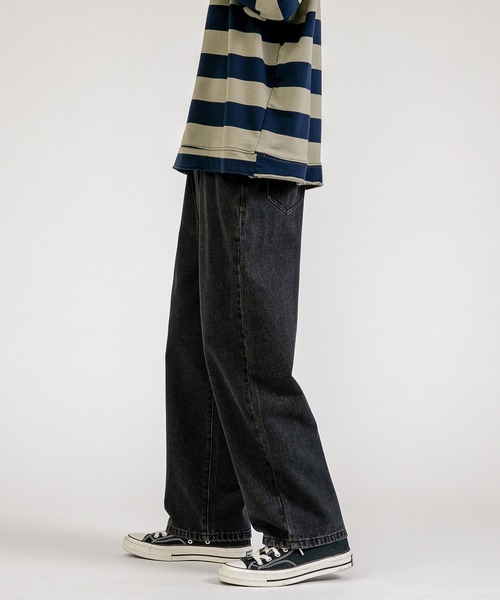 INTERPLAY（インタープレイ）の「【INTERPLAY select】Loose-fit 5pocket Denim Pants（デニムパンツ・メンズ・ライトブルー/ブラック/インディゴブルー/グレー/その他1・SMALL/LARGE/X-LARGE/MEDIUM）」の10枚目の写真