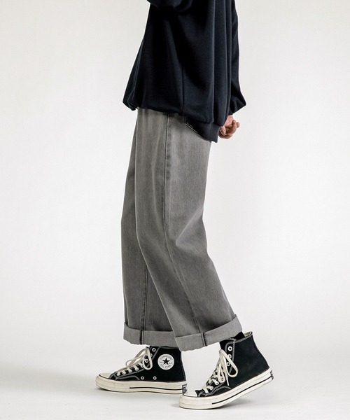 INTERPLAY（インタープレイ）の「【INTERPLAY select】Loose-fit 5pocket Denim Pants（デニムパンツ・メンズ・ライトブルー/ブラック/インディゴブルー/グレー/その他1・SMALL/LARGE/X-LARGE/MEDIUM）」の19枚目の写真