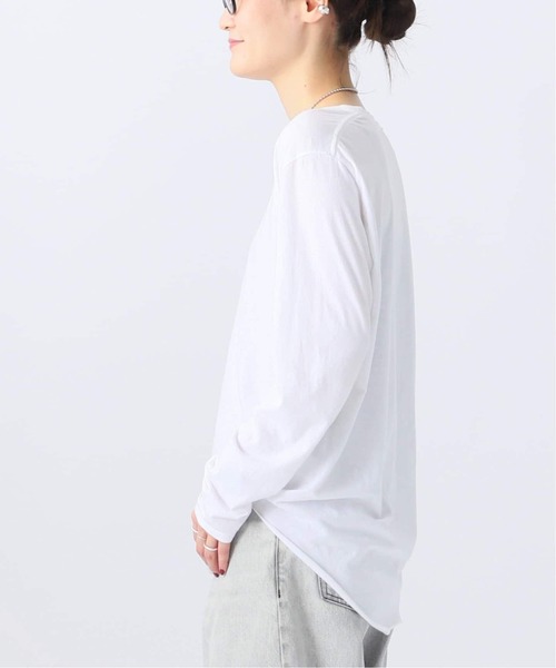 AP STUDIO（エーピーストゥディオ）の「New ラウンドテールTシャツ（Tシャツ/カットソー・レディース・ホワイト・FREE）」の2枚目の写真