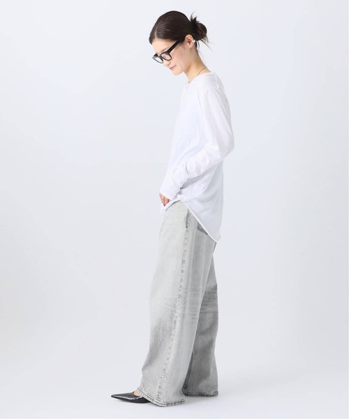 AP STUDIO（エーピーストゥディオ）の「New ラウンドテールTシャツ（Tシャツ/カットソー・レディース・ホワイト・FREE）」の5枚目の写真