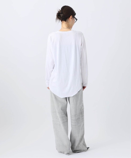 AP STUDIO（エーピーストゥディオ）の「New ラウンドテールTシャツ（Tシャツ/カットソー・レディース・ホワイト・FREE）」の6枚目の写真