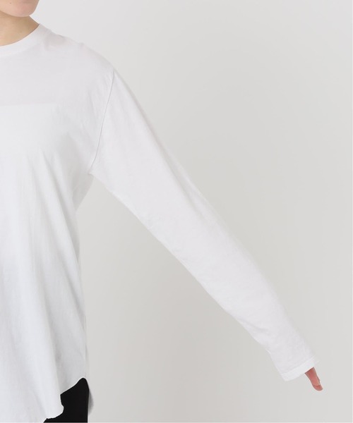 AP STUDIO（エーピーストゥディオ）の「New ラウンドテールTシャツ（Tシャツ/カットソー・レディース・ホワイト・FREE）」の14枚目の写真