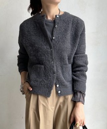 【WEB限定】ラメシャギーカーデイガン