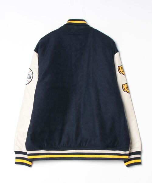 Champion(チャンピオン)の「CH-VARCITY JACKET(その他アウター・メンズ・ネイビー/キャメル・XL/L)」の3枚目の写真
