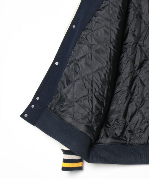 Champion(チャンピオン)の「CH-VARCITY JACKET(その他アウター・メンズ・ネイビー/キャメル・XL/L)」の5枚目の写真